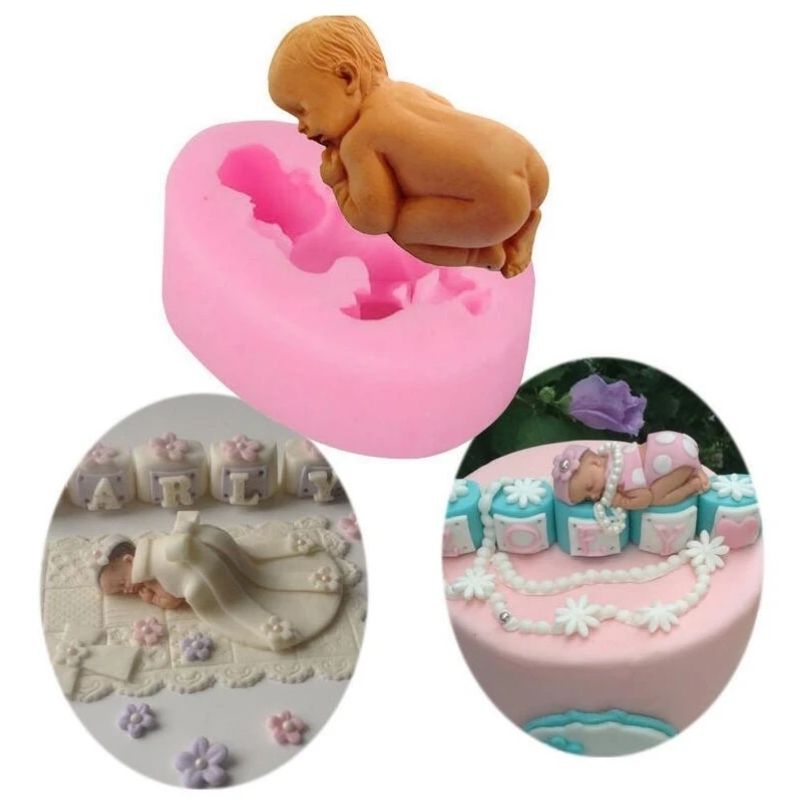 Fondant baby cheap mould